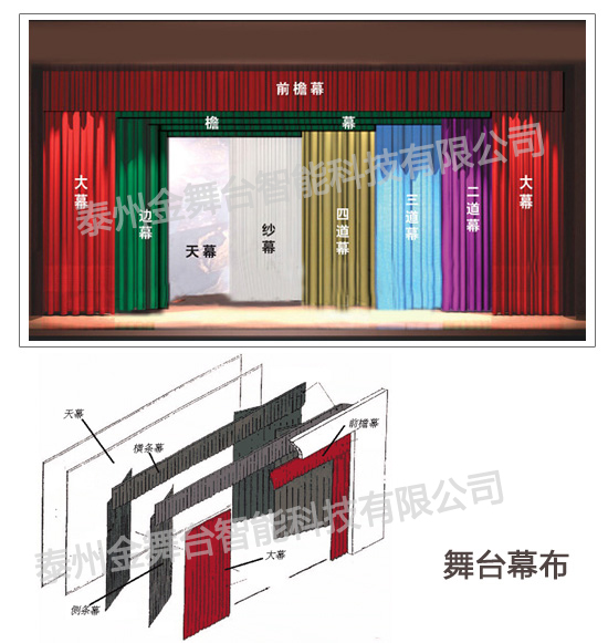 舞台幕布效果